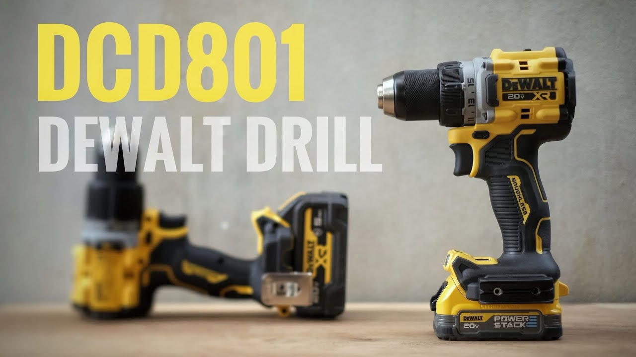สว่าน DEWALT DCD801 (กับ DCD806)