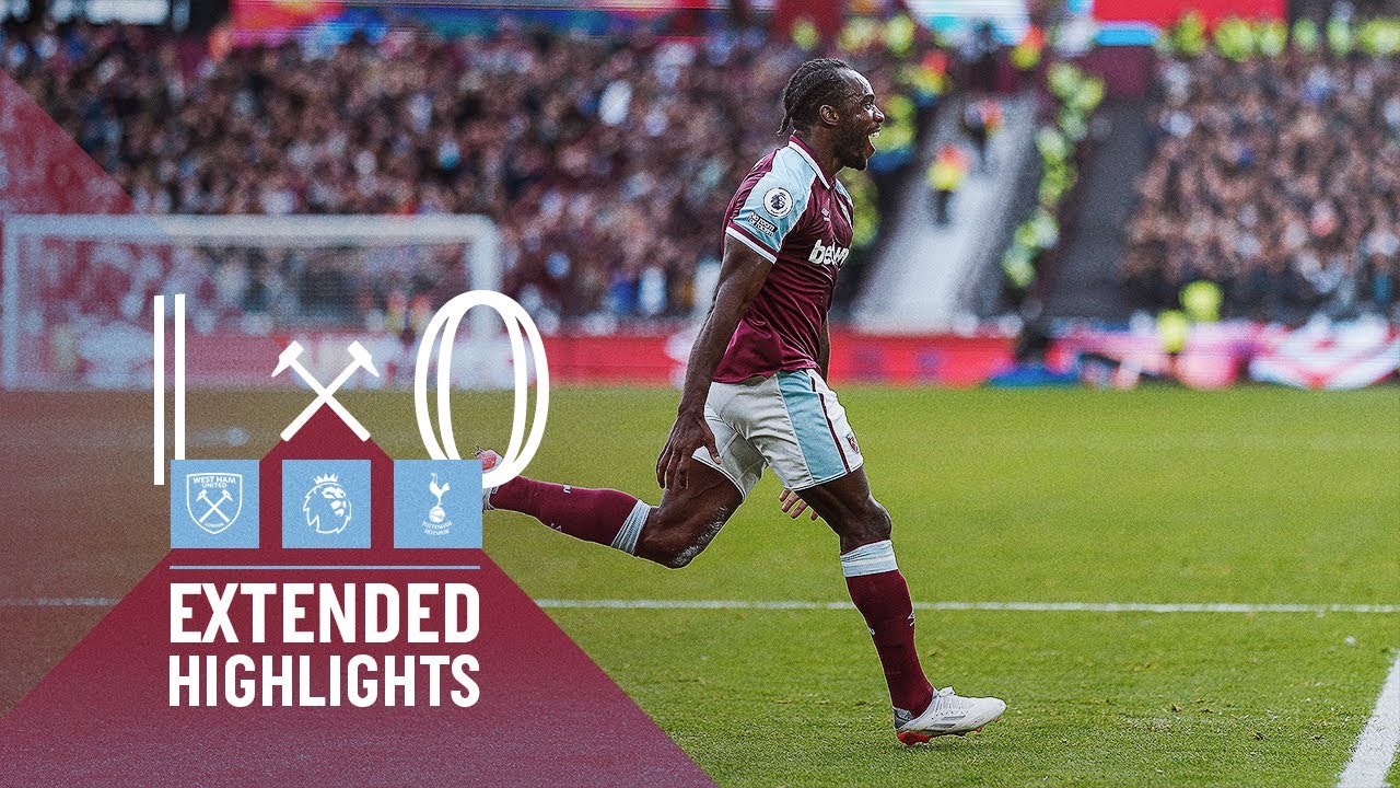 EXTENDED HIGHLIGHTS | WEST HAM UNITED 1-0 SPURS