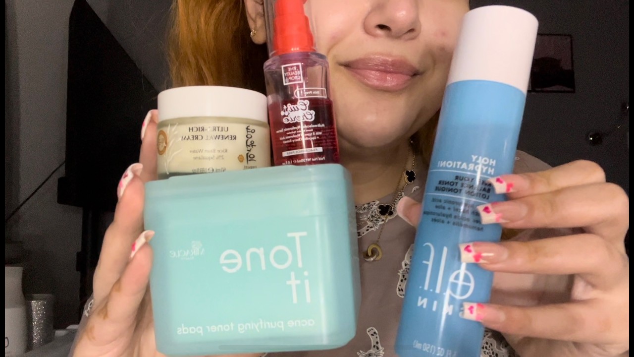 ASMR | Doing My Skincare Routine 🧴 (Whispering + Relaxing Sounds)