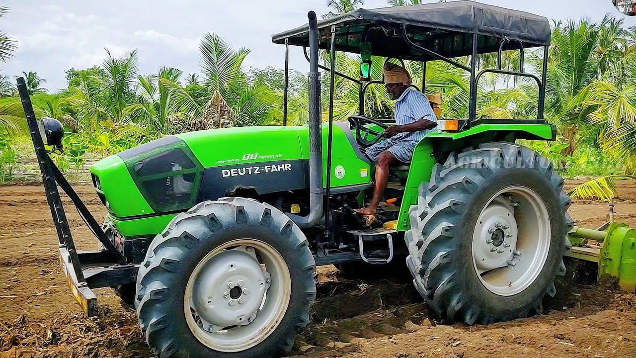 Deutz Fahr Agrolux 80 Profiline | AES Rotavator | Rotavator performance