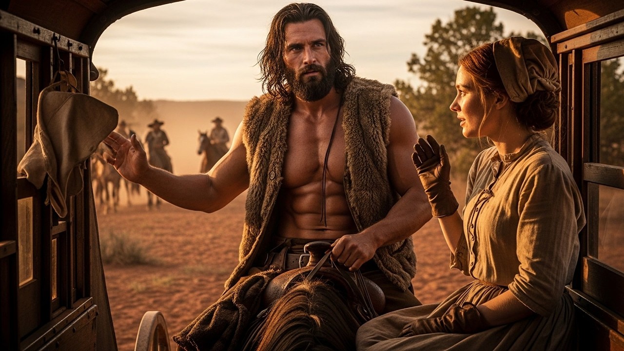 The Stagecoach Was Surrounded in Apache Territory—Mountain Man Negotiated Safe Passage for Her