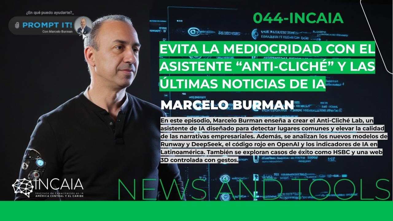 Evita la mediocridad con el asistente “Anti-Cliché” y las últimas noticias de IA