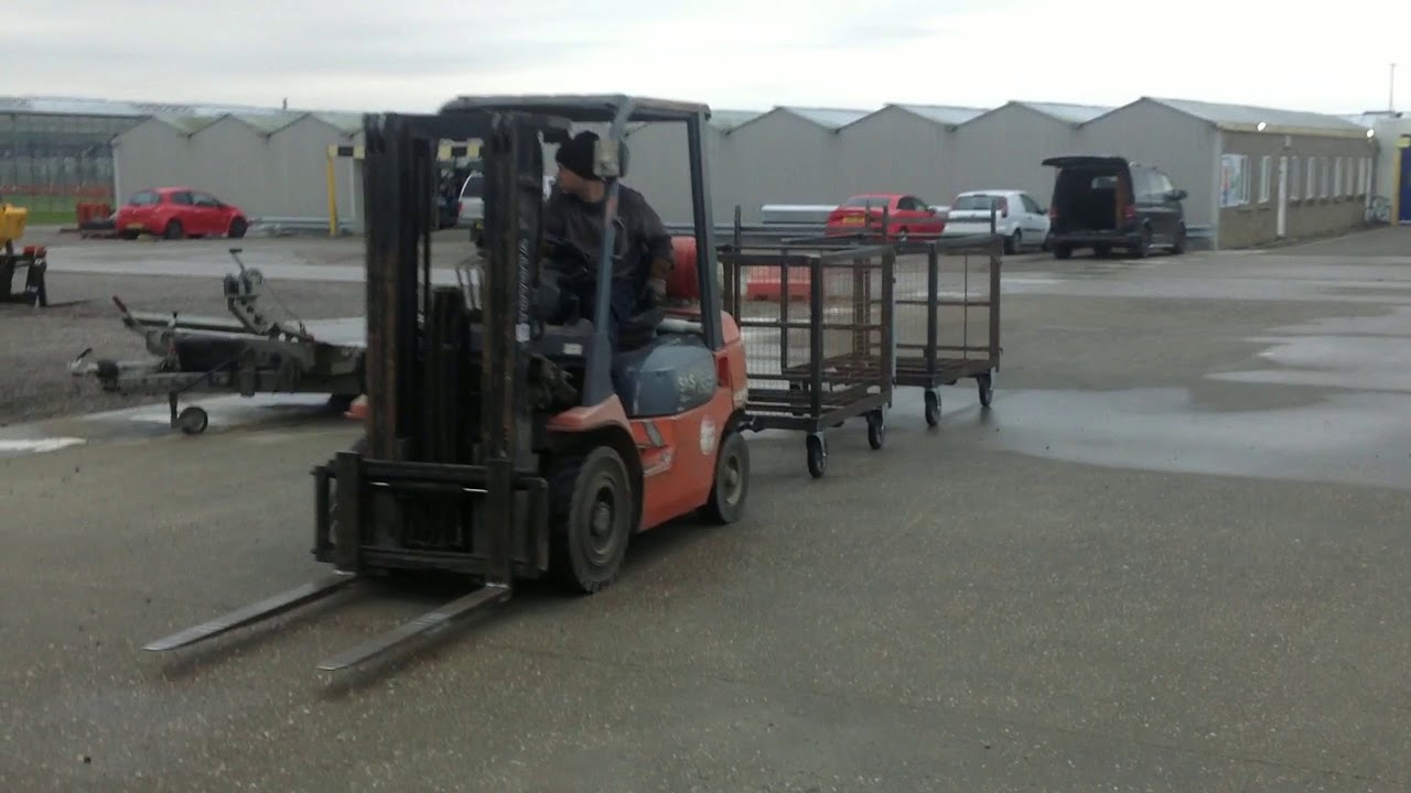Towable Mesh Trolley With Ramp