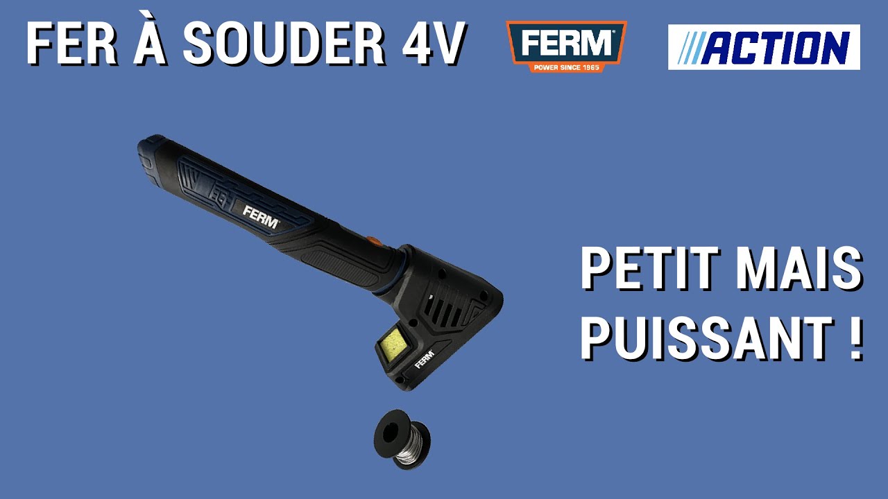 Review et test Fer à souder 4v FERM Action (avis)
