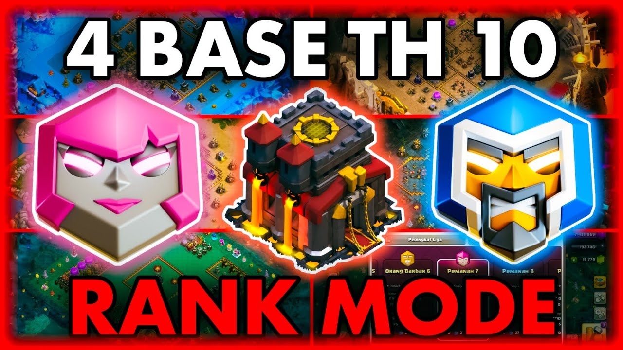 BASE TH 10 TERBARU UNTUK MODE RANK