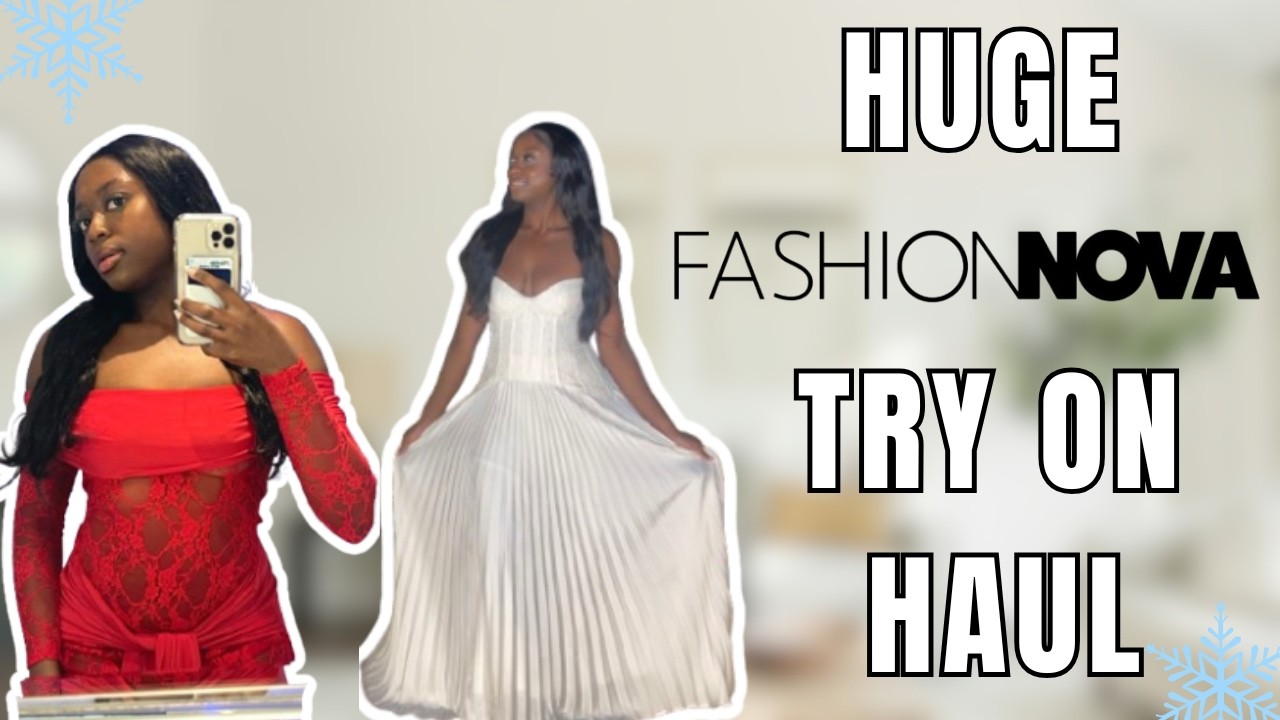 HUGE Fashion Nova Winter Try-On Haul ❄️🧣 | Cozy & Chic Fits