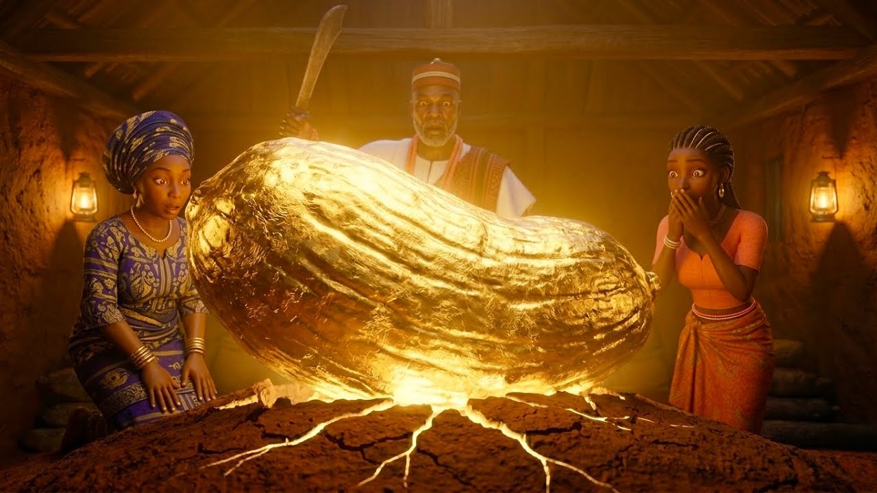 The Two Wives and the Test of the Golden Yam | #africanfolktales 