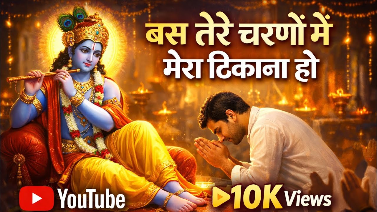 बस तेरे चरणों में मेरा ठिकाना हो (AS BHAKTI DHARA) Hindi Bhajan 