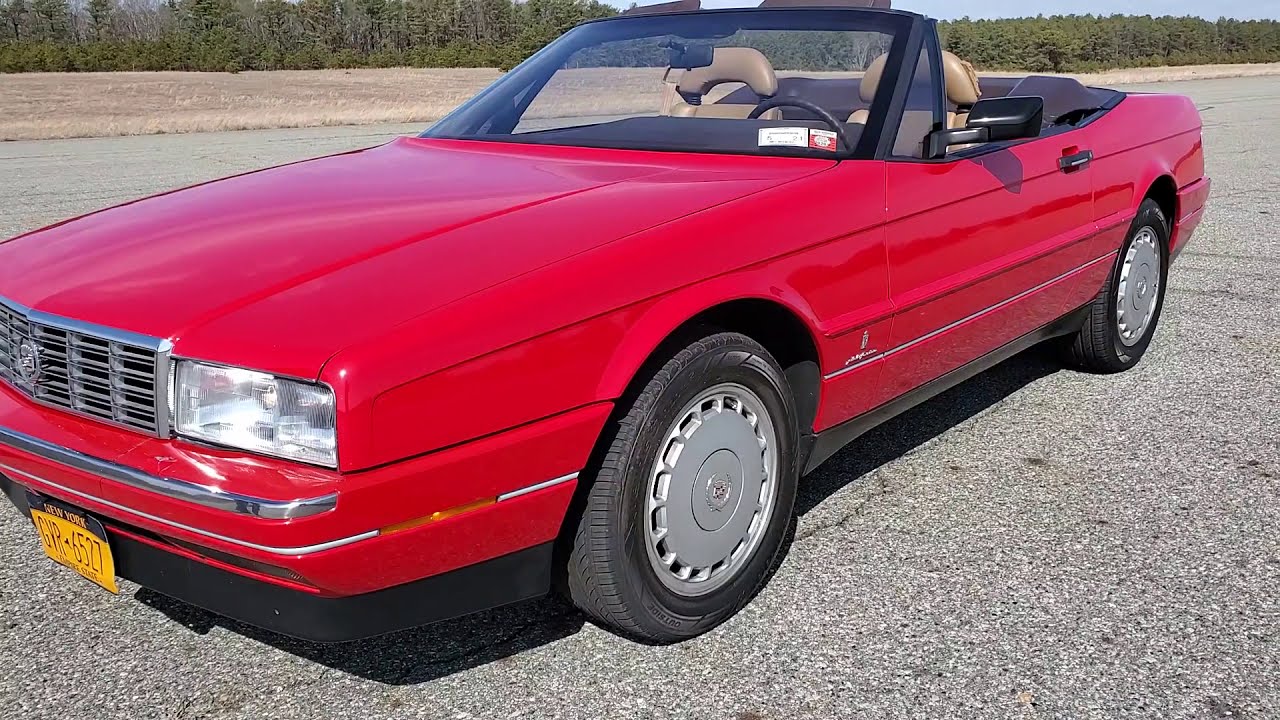 $7,500 - 1989 Cadillac Allante For Sale ~ 4.5L Motor ~ Loaded With Factory Options