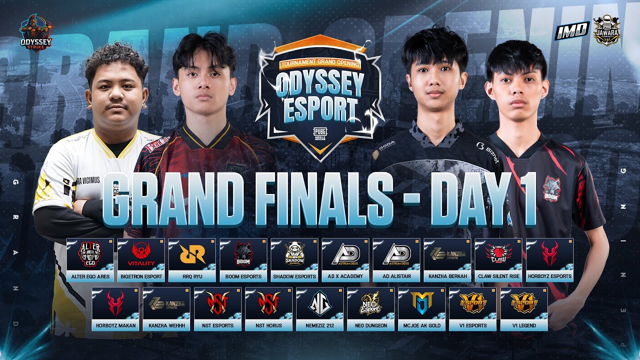 ID - PUBGM - ODYSSEY ESPORTS GRAND OPENING - DAY 1 OF 3 - KING OF THE OCEAN!