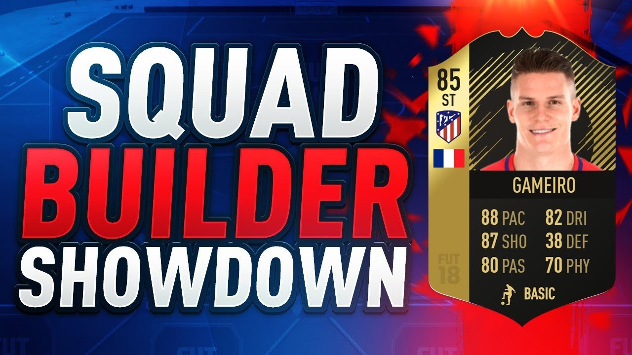 FIFA 18 | SQUAD BUILDER SHOWDOWN vs AJ3 | INFORM GAMEIRO