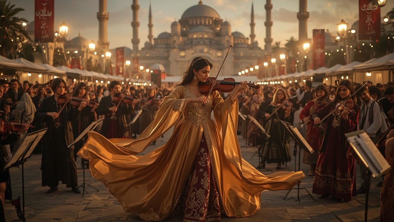 Magical Turkish Violin Festival in Istanbul ✨ - Beautiful & Relaxing Middle Eastern Instrumental 🎻