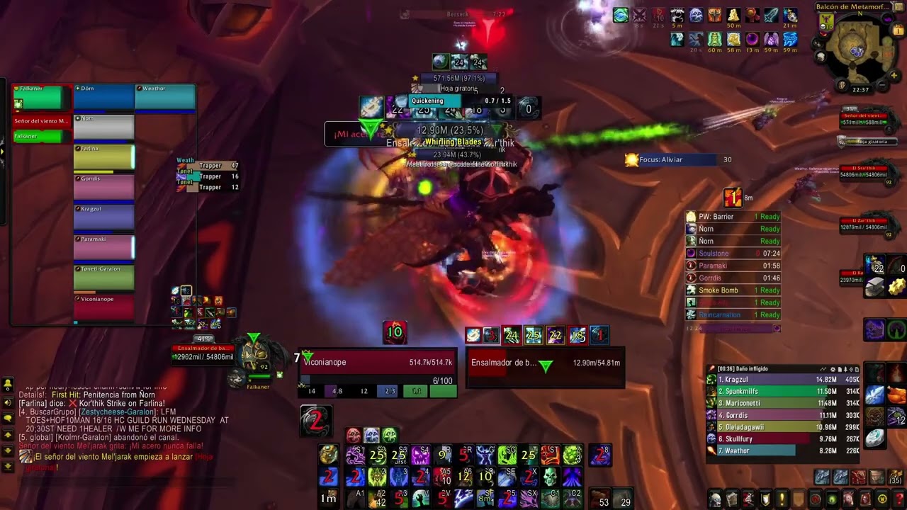 RAIDERS DE LA ONCE EN HEART OF FEAR | Putricide Lovers