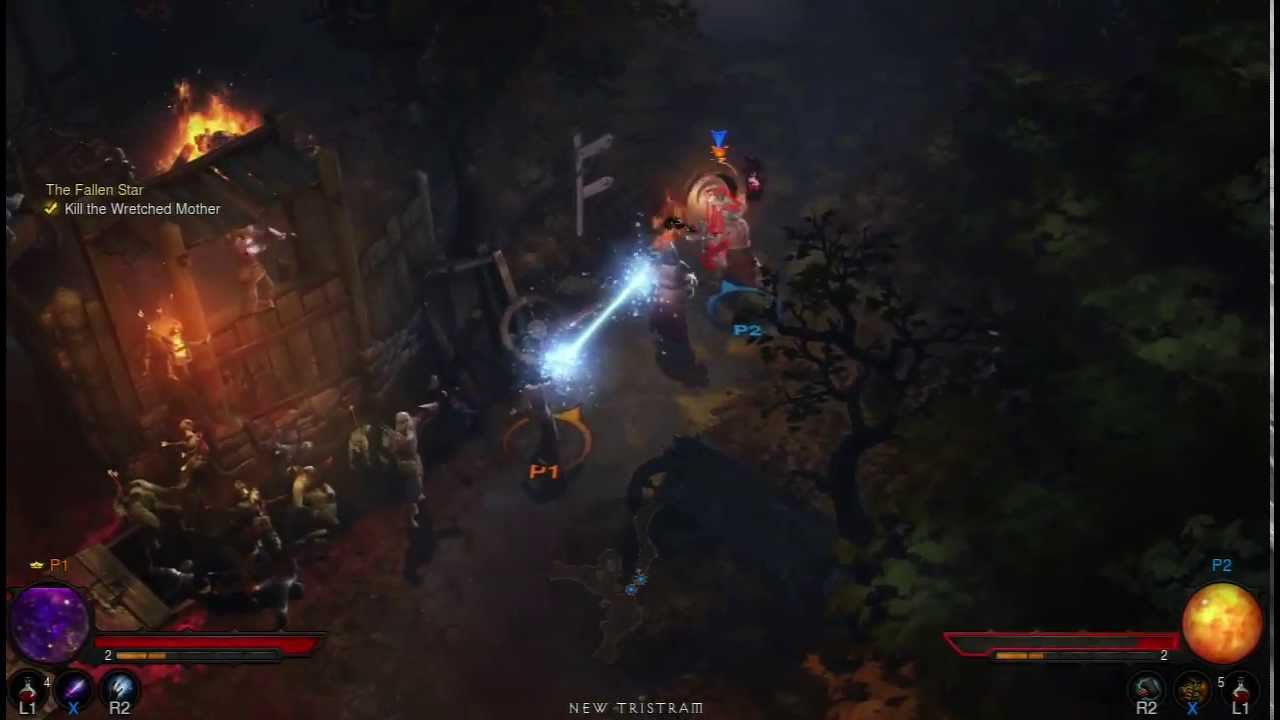 Diablo 3 PS3 60 Minutes of Gameplay Walkthrough 720p Full Gameplay Video