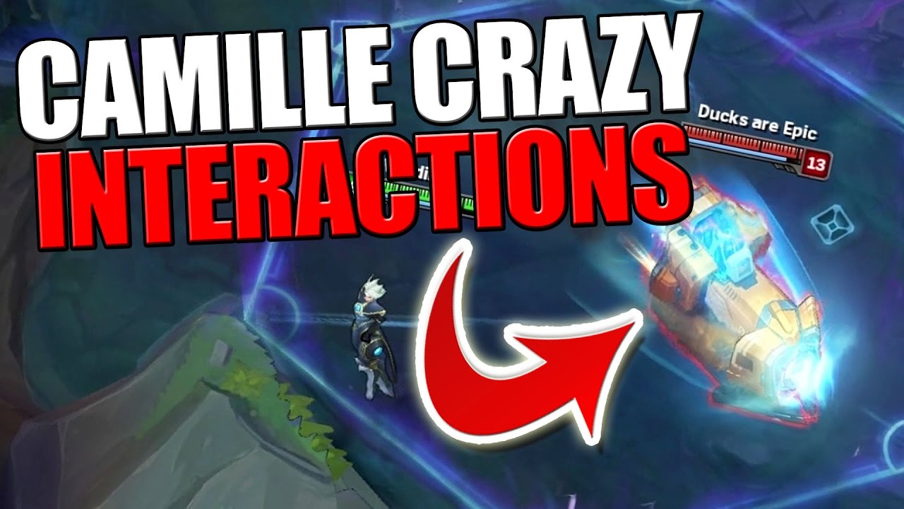 19 CRAZY CAMILLE INTERACTIONS | ft. Vandiril - League of Legends