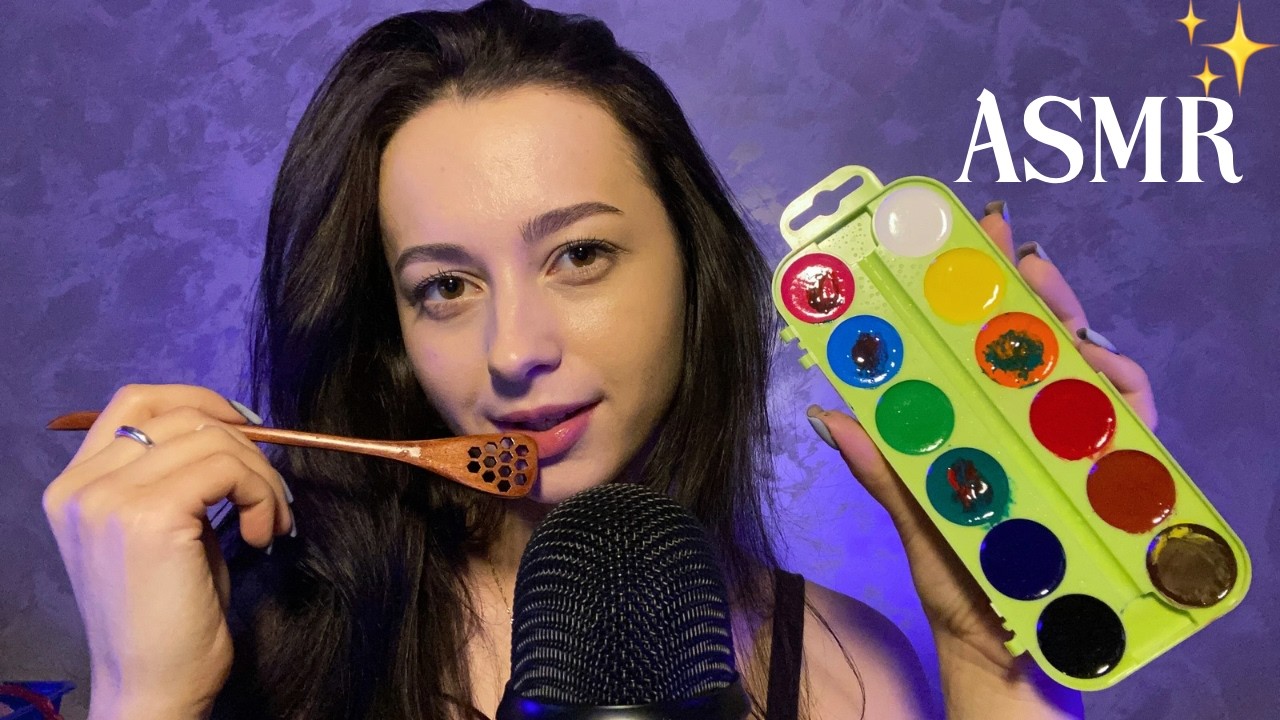 ASMR Sticky sounds*Mouth sounds | Pleasant sounds😴✨
