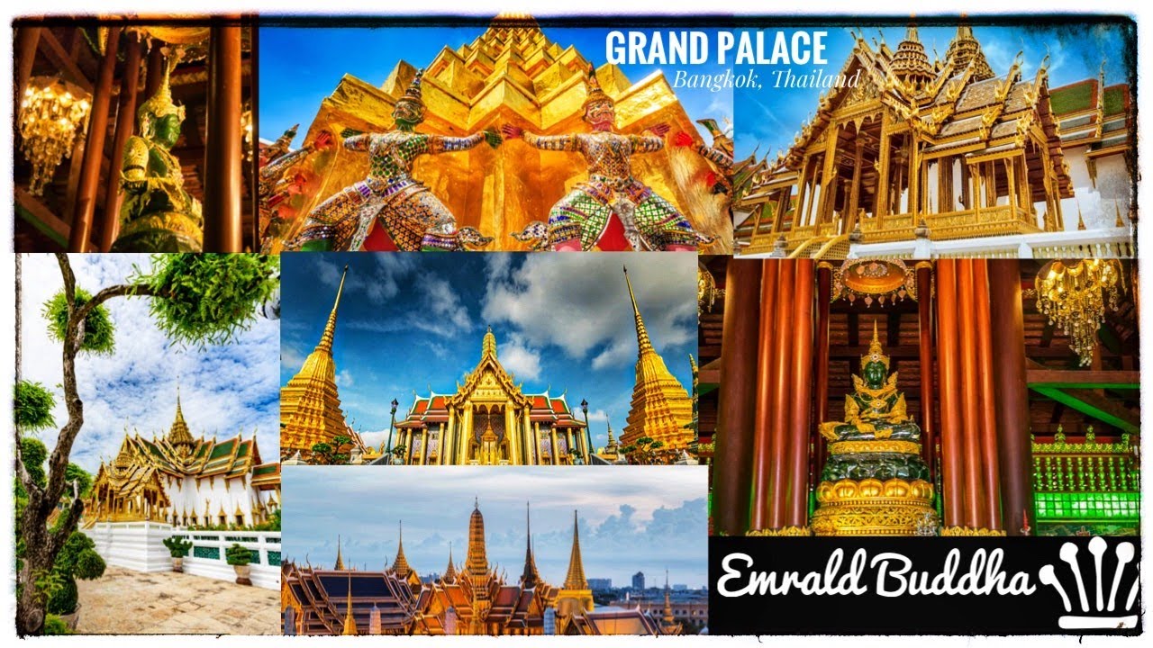 EXPLORING Grand palace and Wat Phra , The Emrald Buddha- A MUST VISIT !! Bangkok, Thailand || 4K