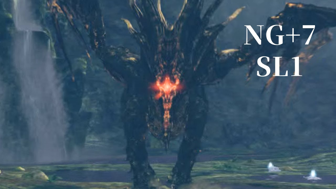 ダークソウルリマスター 黒竜カラミット sl1カンスト攻略 ノーダメージ