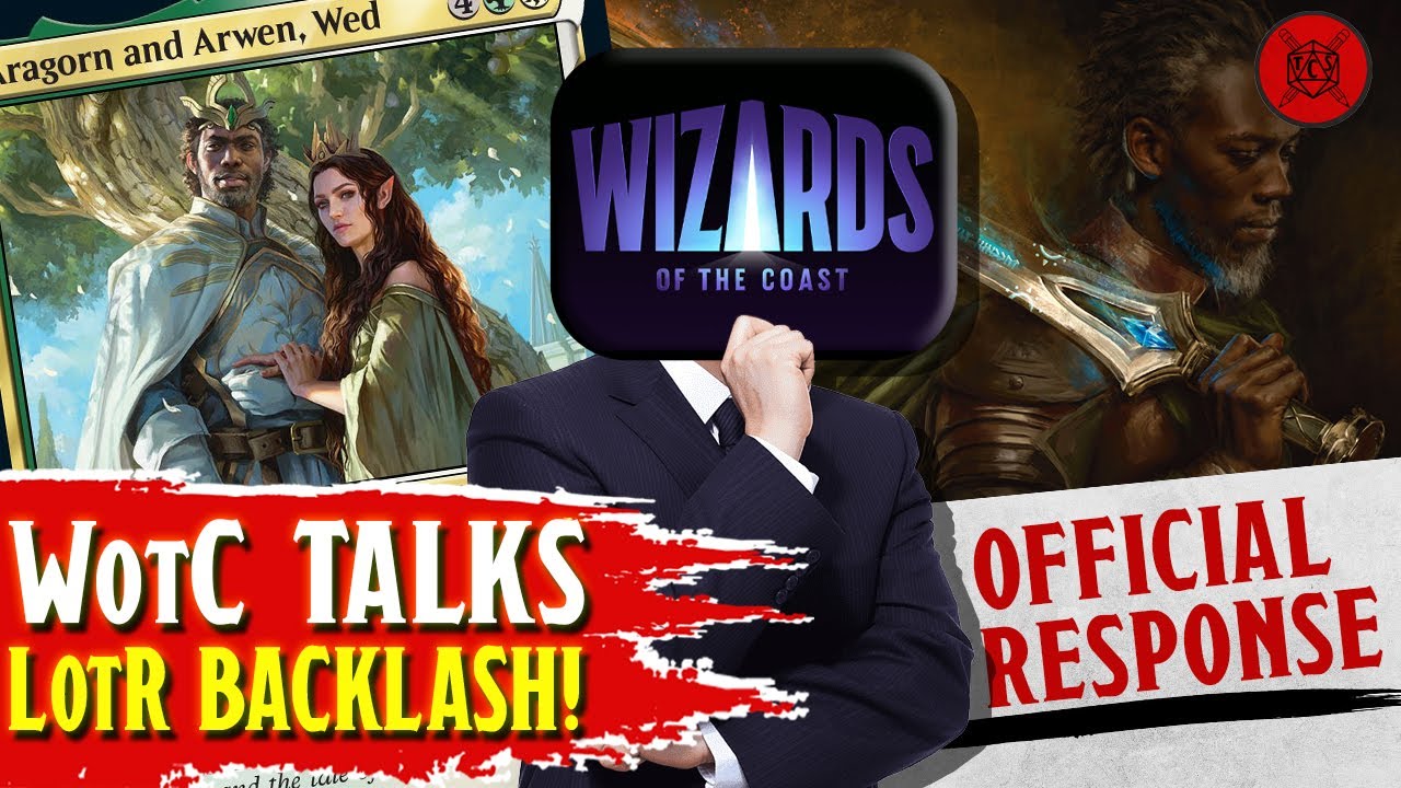WotC RESPONDS To Lord Of The Rings Magic Backlash!