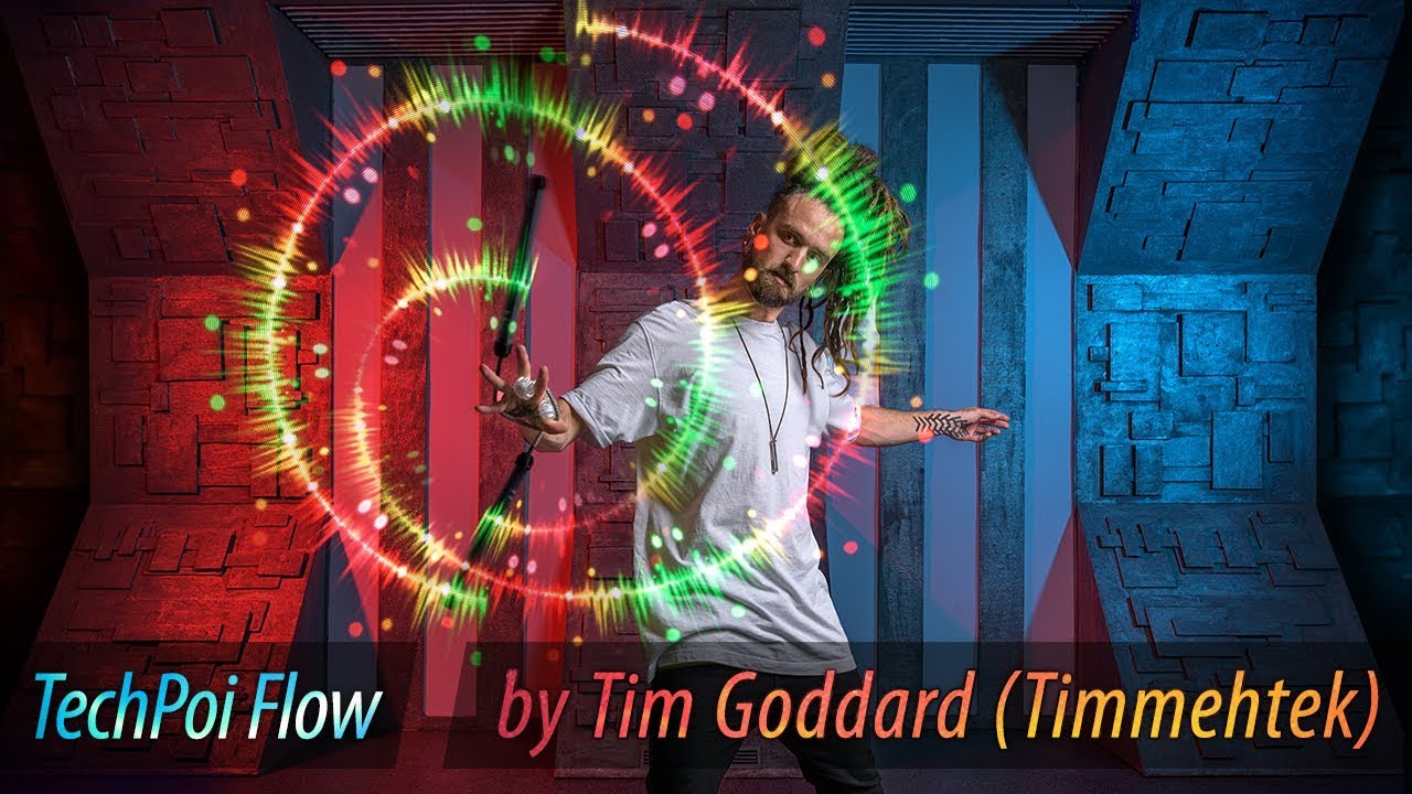 LED Poi | TechPoi Flow with Timmehtek (Tim Goddard)