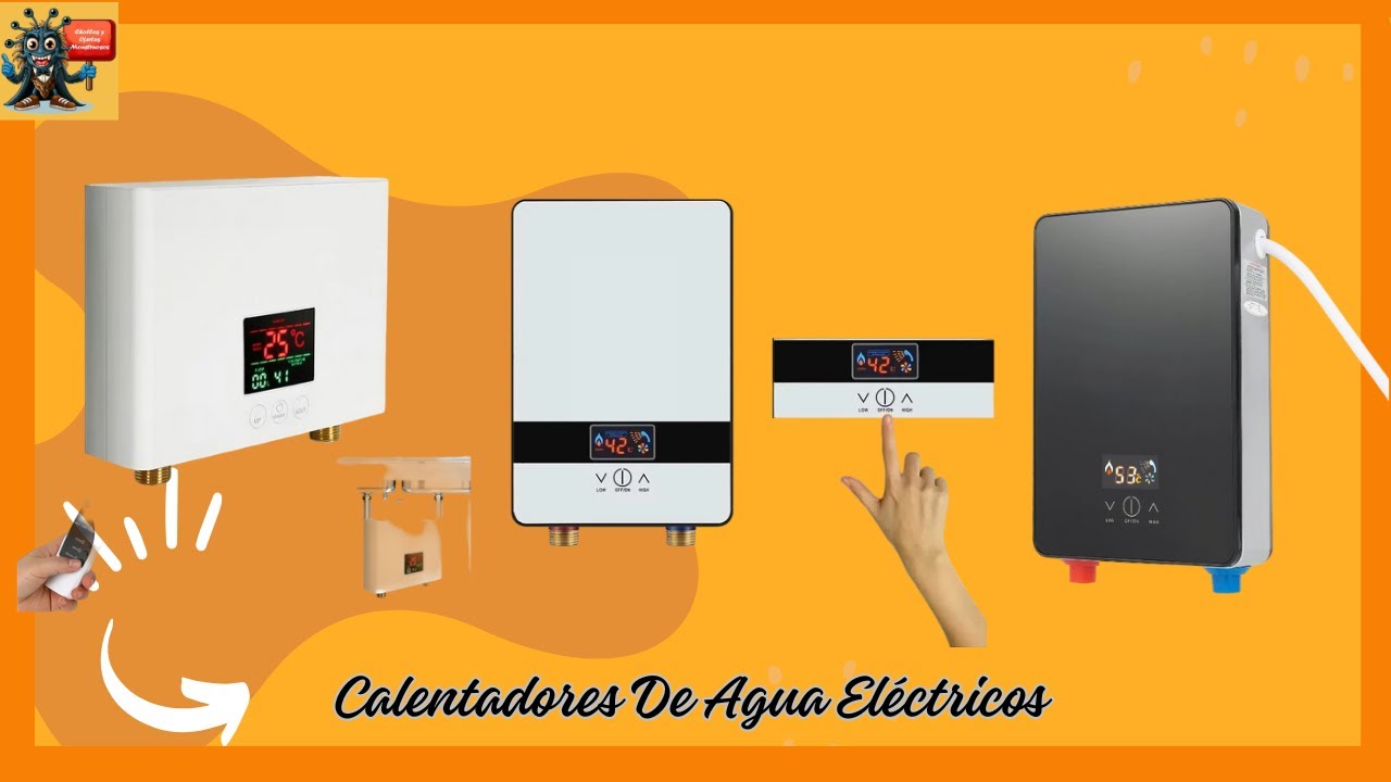 Los 3 Mejores Calentadores De Agua Eléctricos Baratos Del 2025 ✅ Termo Eléctrico para calentar agua.