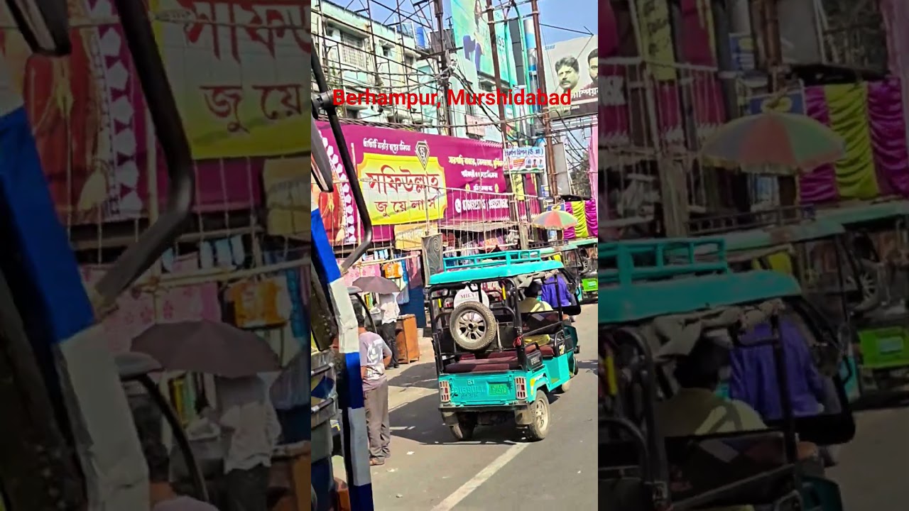 mohana bus stand Berhampur #murshidabad #travel #busstand #berhampur