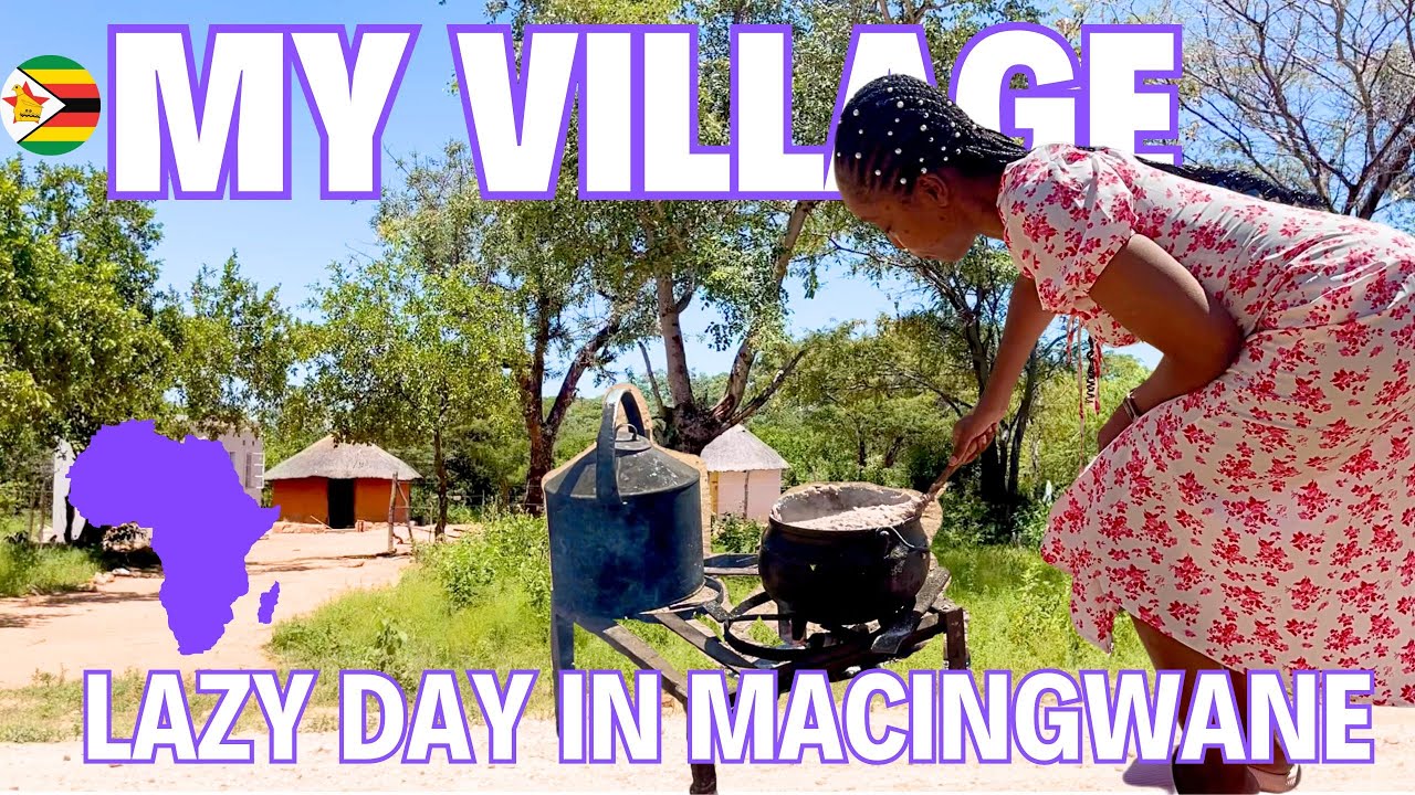 A Day in Rural Zimbabwe Cooking On Fire