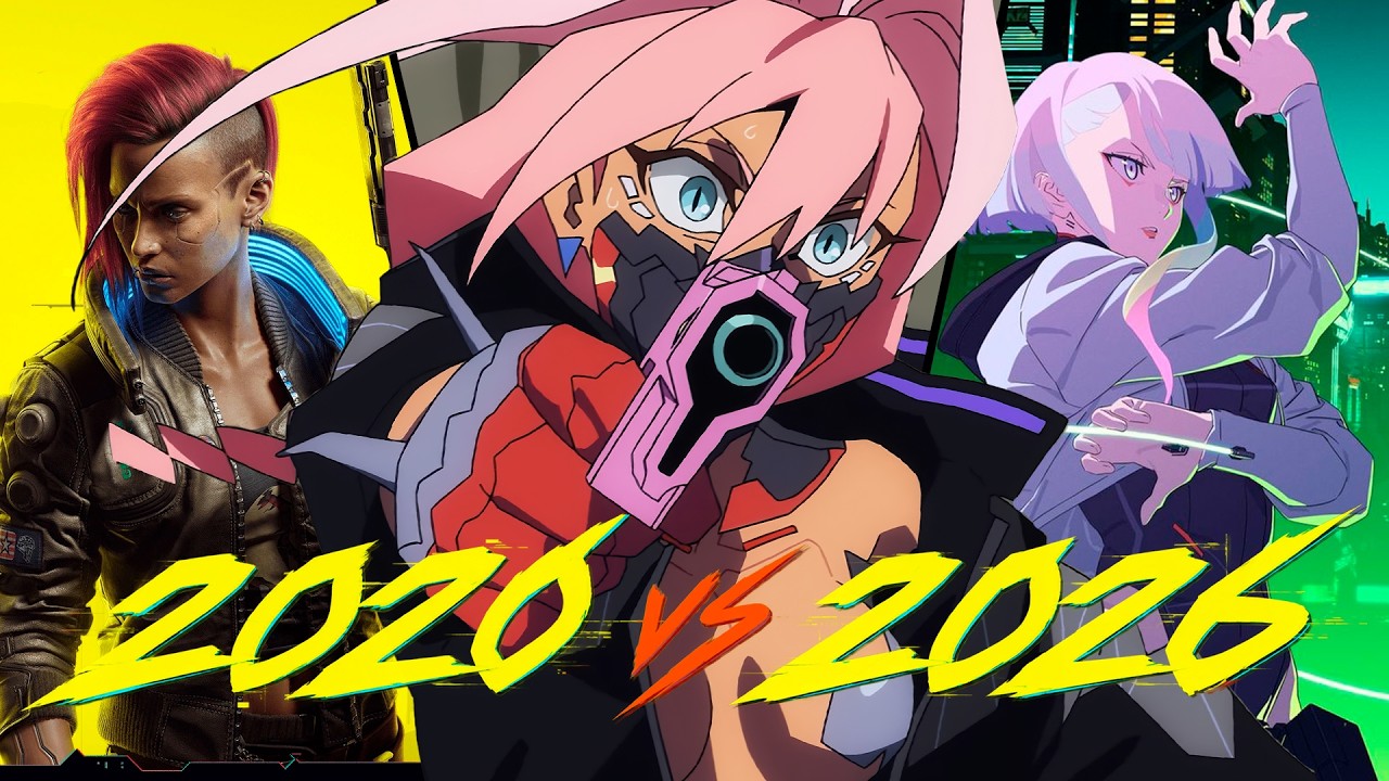 2020 VS 2026 КАК МЕНЯЛСЯ Сyberpunk 2077?