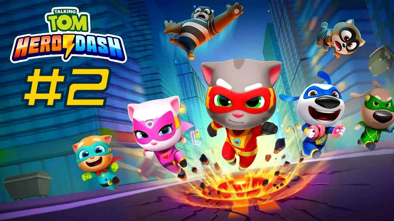 Talking Tom Hero Dash - Android Gameplay #2