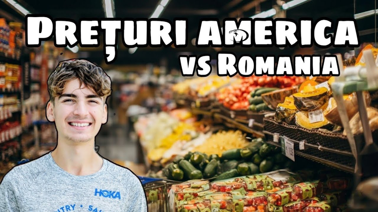 PREȚURI AMERICA VS PREȚURI ROM&Acirc;NIA
