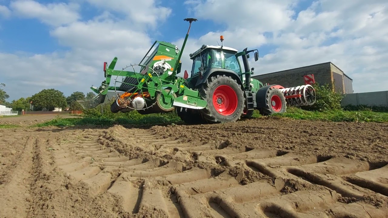 Fendt vario 412 maschio amazone AD 3000 w akcji 🚜🌾