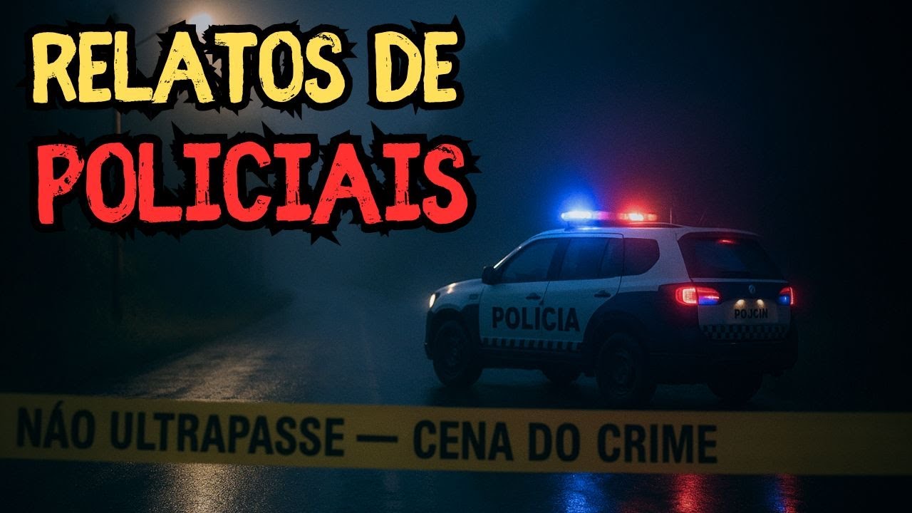 3 RELATOS SOBRENATURAIS DE POLICIAIS - História de terror