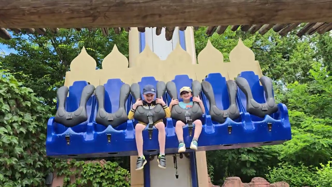 Le Pal - La tour mystérieuse - 4/07/2024 #lepal #amusementpark #themepark 