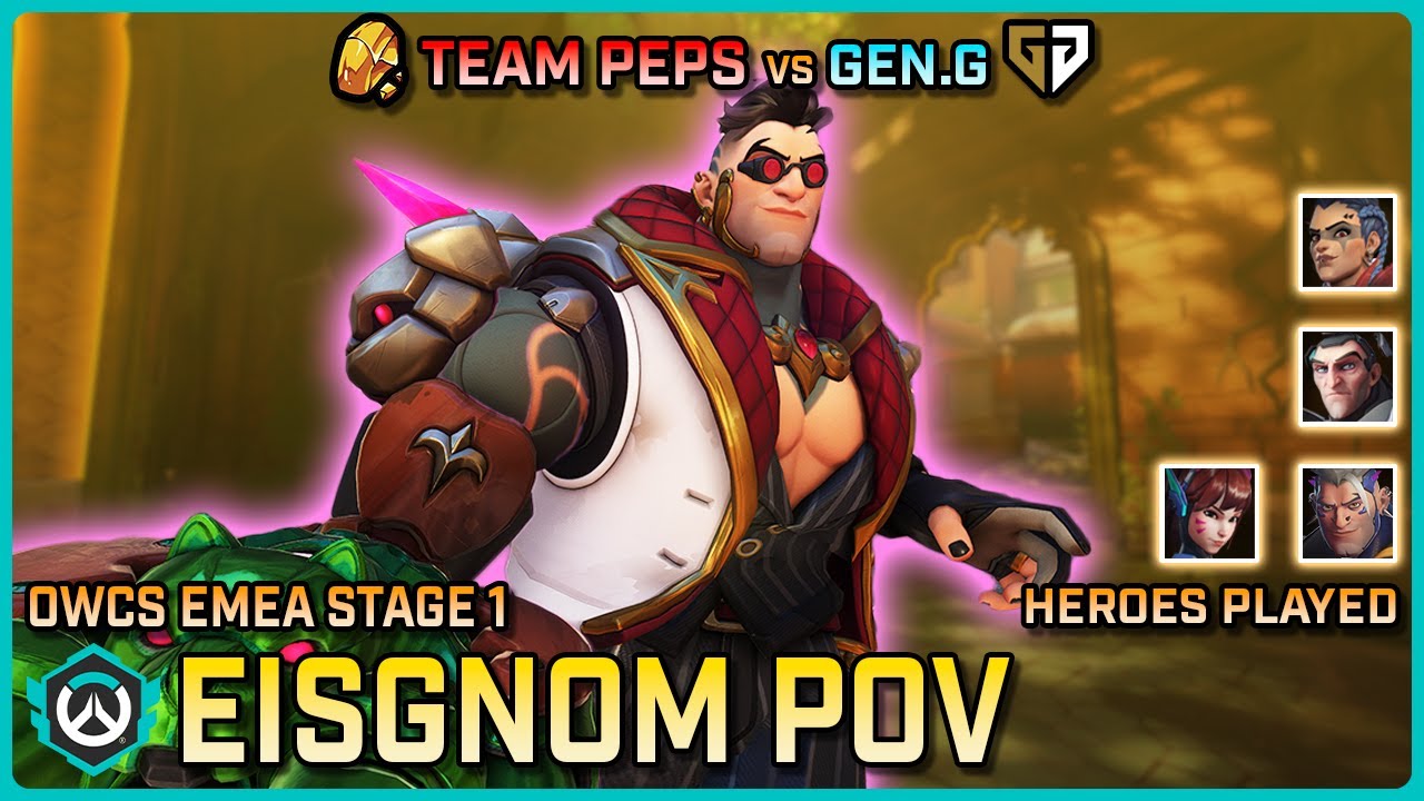 [ Eisgnom ] Team Peps vs Gen.G | Round Robin | OWCS EMEA Stage 1