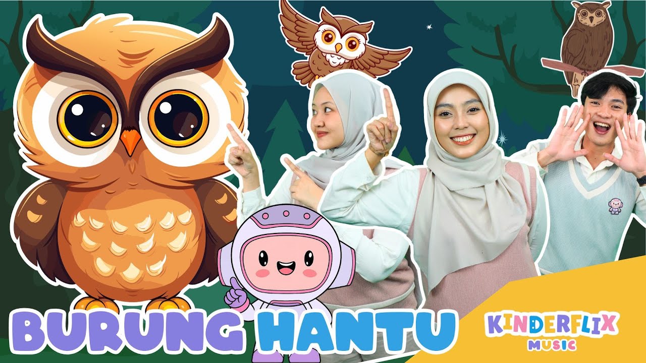 Burung Hantu - Lagu Anak dan Balita Indonesia | Kinderflix Music