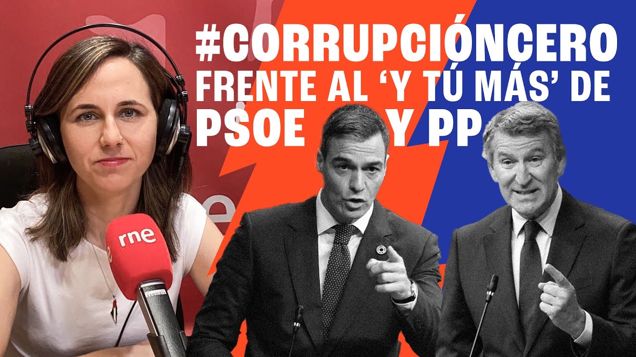 Entrevista a Ione Belarra en Las Mañanas de RNE sobre la corrupción bipartidista #CorrupciónCero