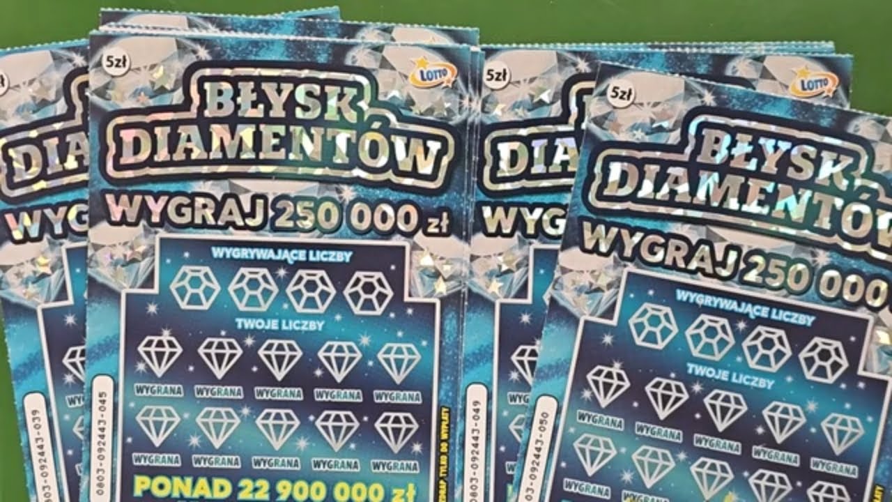 Zdrapki Lotto &ndash; BŁYSK DIAMENT&Oacute;W #0803 👉 PREMIERA za 50 zł