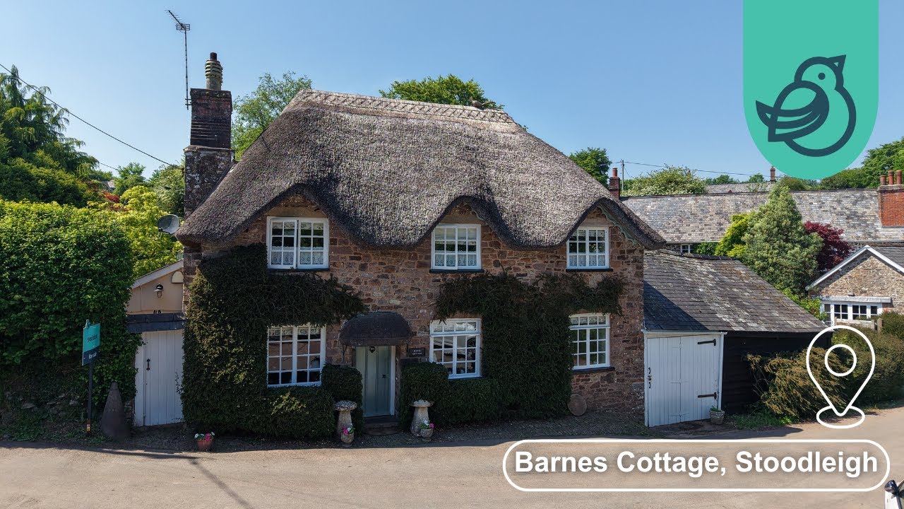 FOR SALE - Barns Cottage, Stoodleigh, Tiverton, Devon, UK