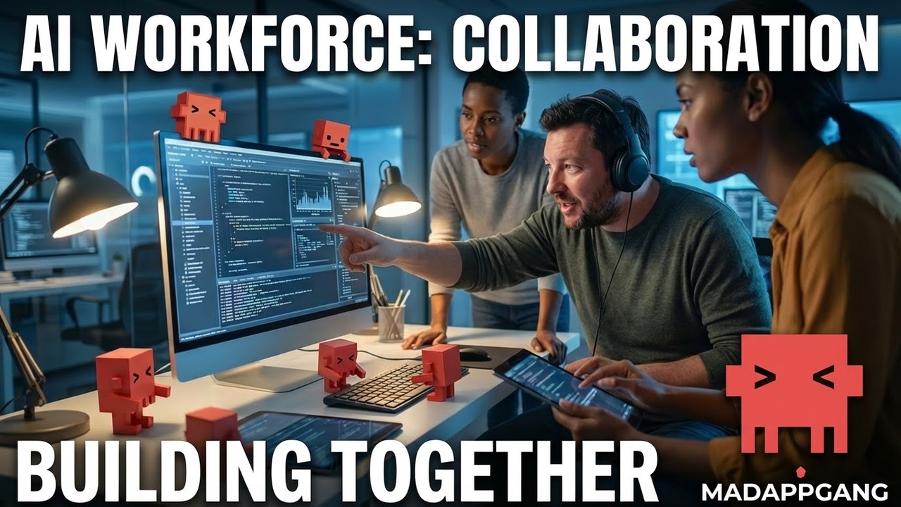 AI engineerng for teams. Ship real code together. (100% generated video, zero real footage).