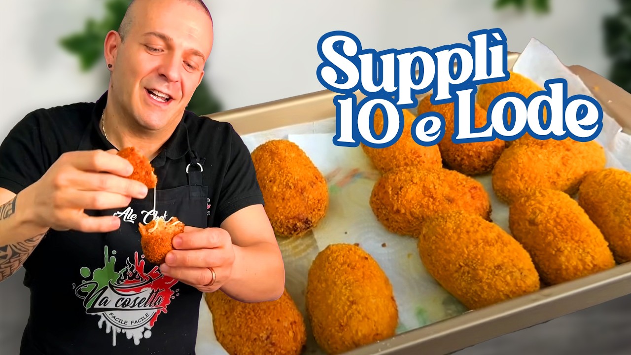 SUPPLI di RISO da PAURA! Fateli anche voi: stupite famiglia e amici!