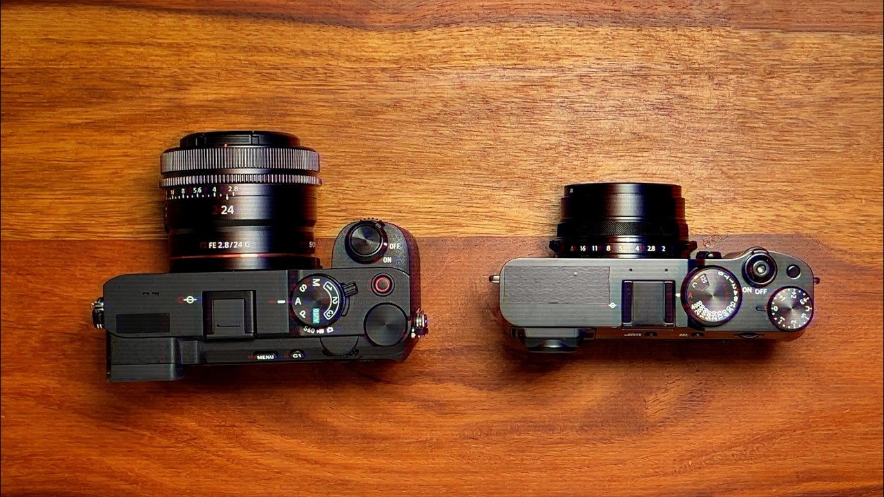 Size Comparison - FUJIFILM X100VI vs SONY A7CII
