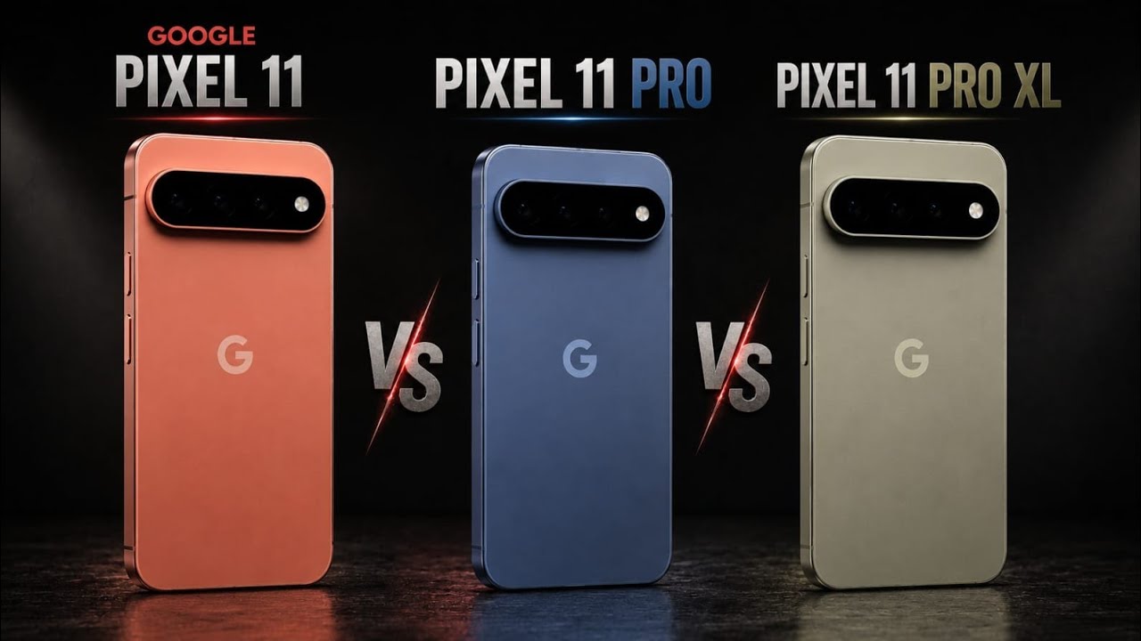 Google Pixel 11 vs Pixel 11 Pro vs Pixel 11 Pro XL - Which One Should You Buy?