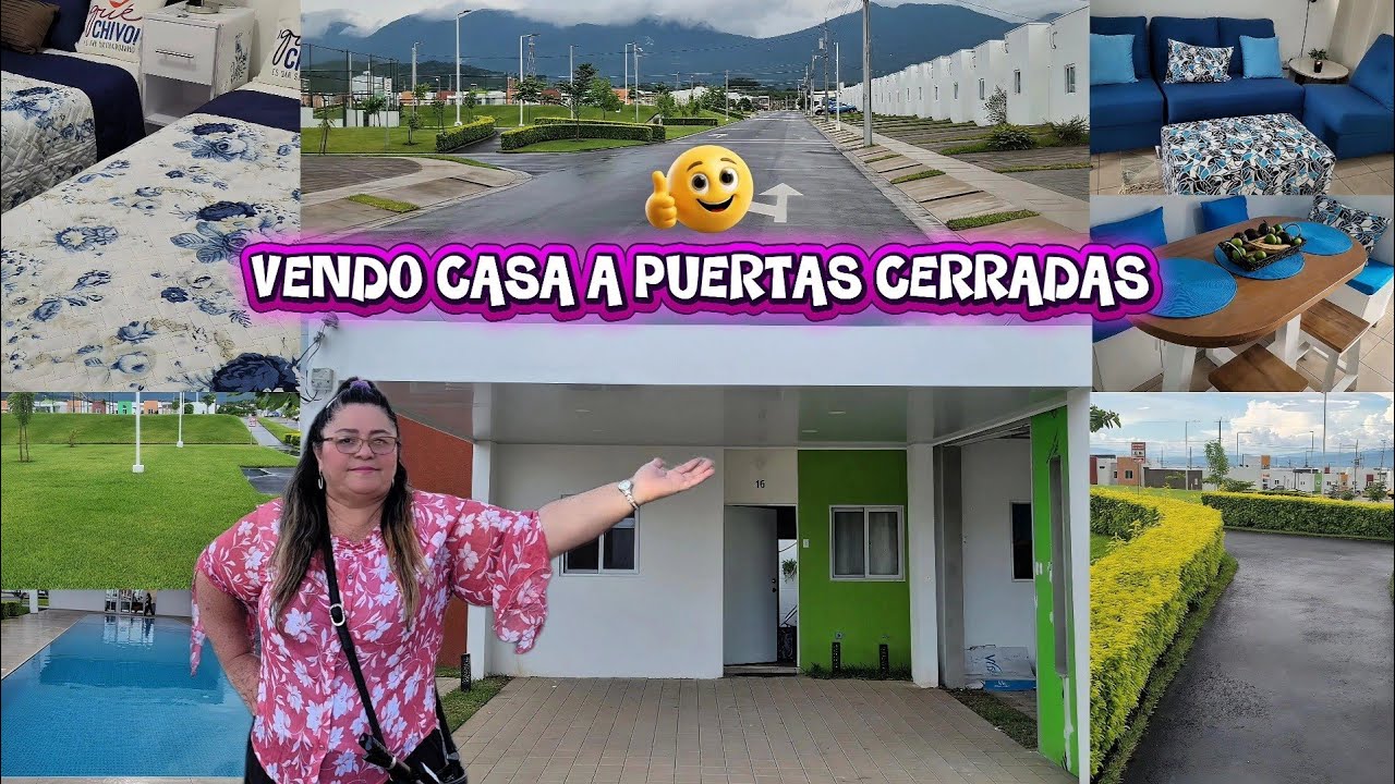 VENDO CASA A PUERTAS CERRADAS 🏡 en una de las MEJORES ZONAS de Ahuachapán, El Salvador 🇸🇻 