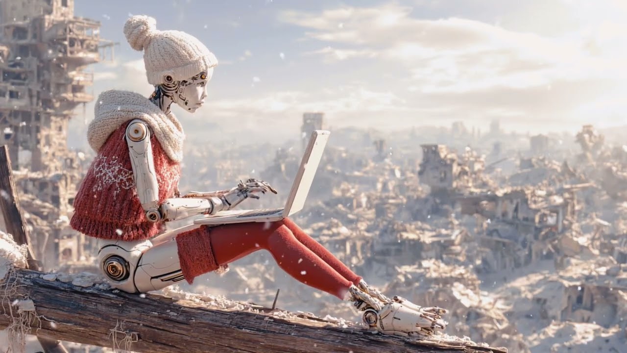 1 HOUR GAMING/STUDY ELECTRO WINTER MUSIC | POST-APOCALYPTIC - Cryostatic melodies