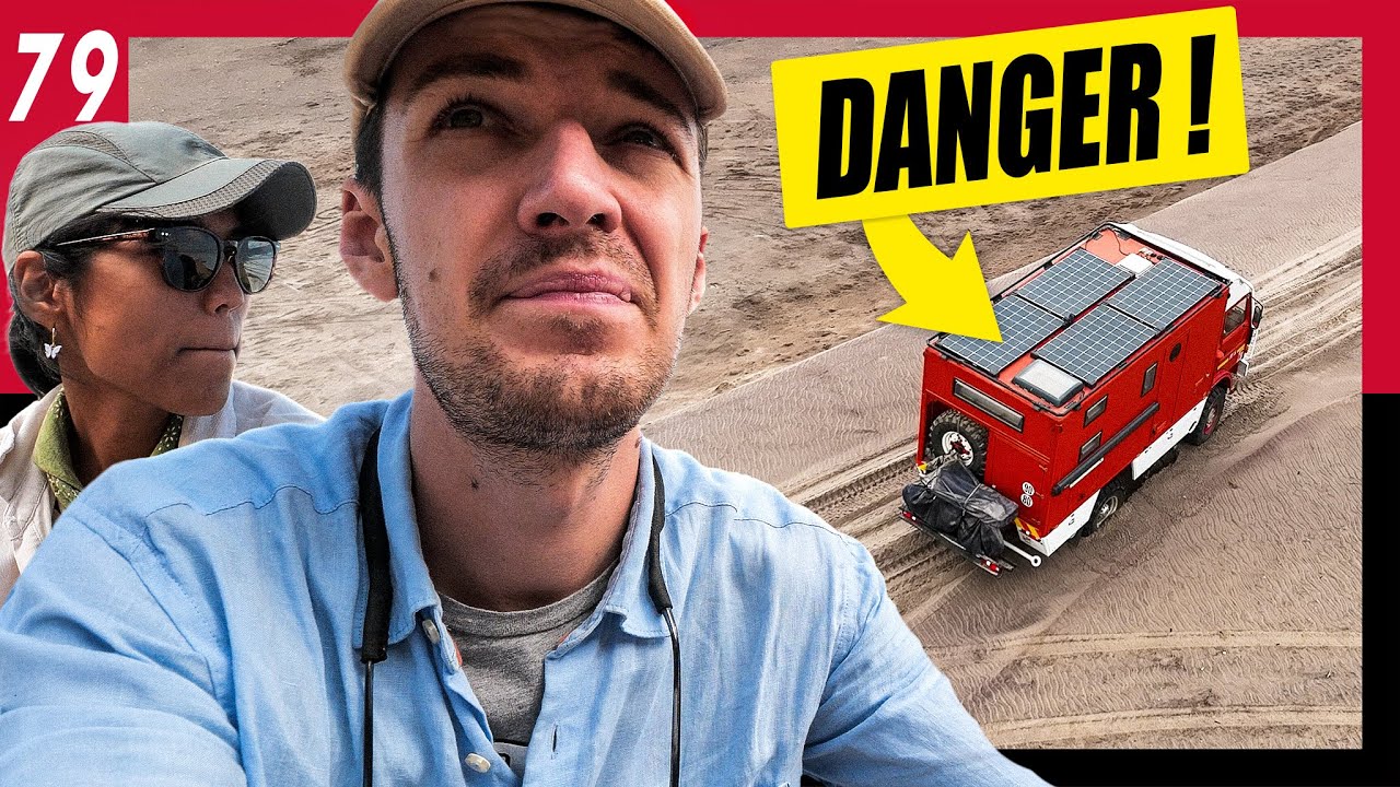 Pas le droit à l'erreur dans ce désert ! Un environnement dangereux en camion