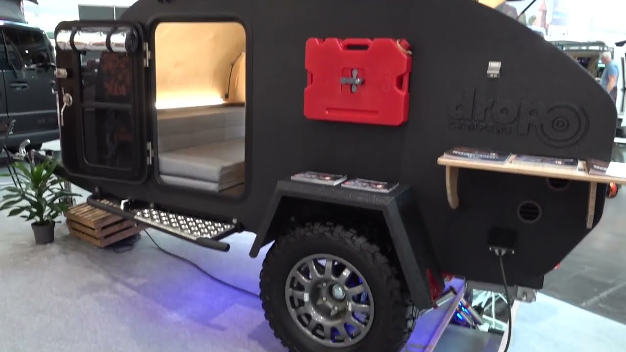New Spanish teardrop caravan DROPLAND 2023