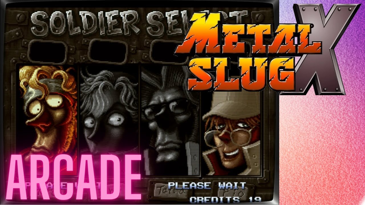 Metal Slug X Arcade 2 Player playthrough