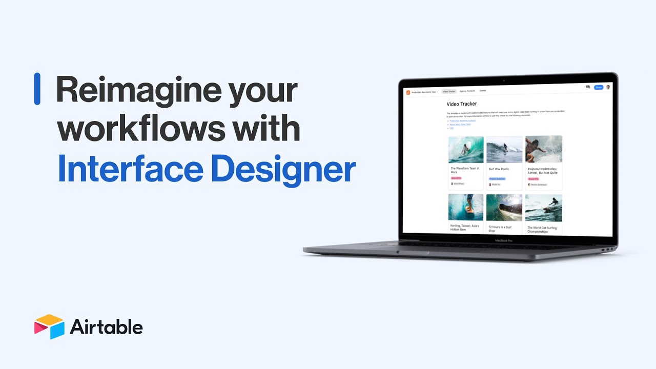 Interface Designer - Reimagining Your Workflows  | Airtable