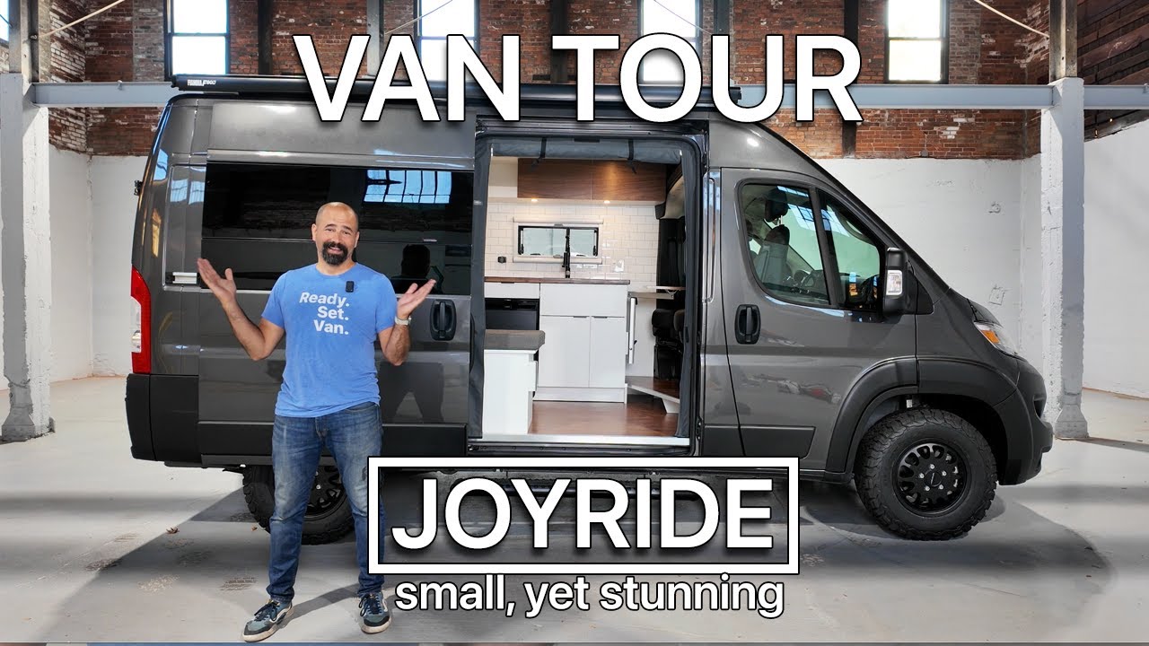 МАЛЕНЬКИЙ, НО ПОТРЯСАЮЩИЙ | Joyride | Переделка Promaster 136 с высокой крышей