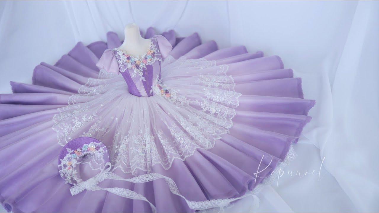 ドールドレス/メイキング「Rapunzel」The making of BJD Doll Dresses